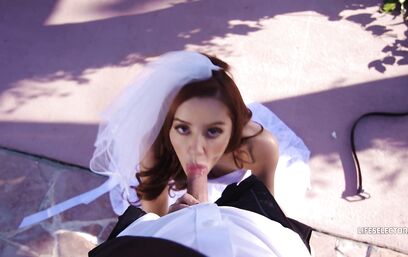 Последний минет перед свадьбой