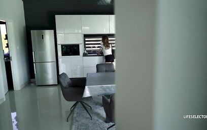 Анальная квартирантка! Вот это удача!