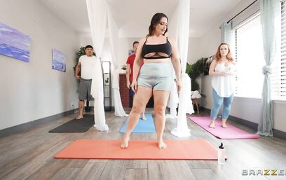 Пышка решила быстренько похудеть через трах