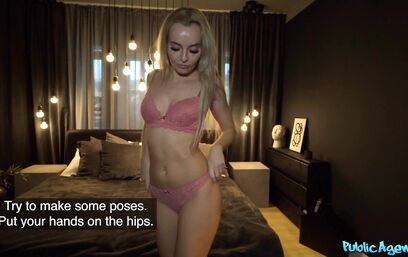 Деньги быстро снимают трусики с блонды