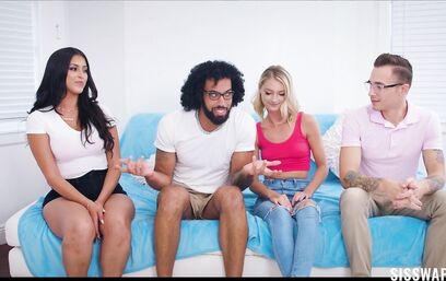 Ну что сводные сестрички, готовы к вакханалии?