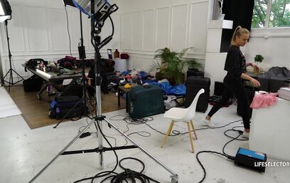 А в попку на закуску