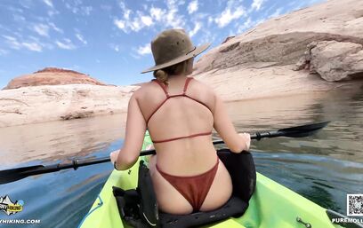 Прекрасное время с малышкой на члене