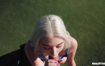 Удачно попал в лунку