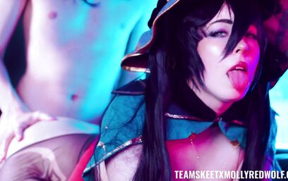 Анимешка и её кремпайный аппетит