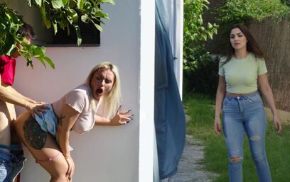 Трахнемся в сарае за домом