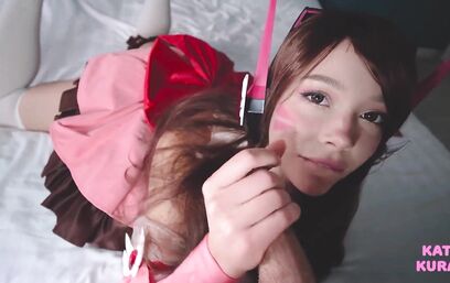 D.Va в режиме сексуальной маньячки