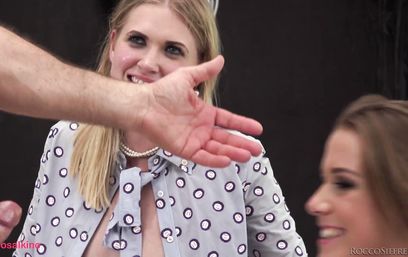 Взрослый развратник устроил анальные потрахушки с красивыми чиксами