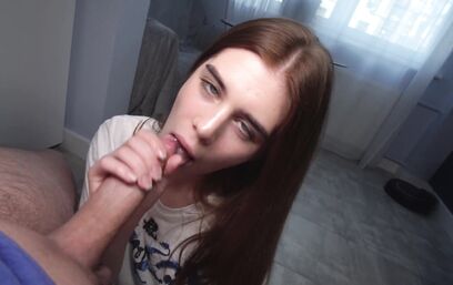 Минетчица готова променять все на пару минут отсоса