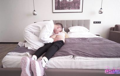 Проверка упругости попки после тренировки