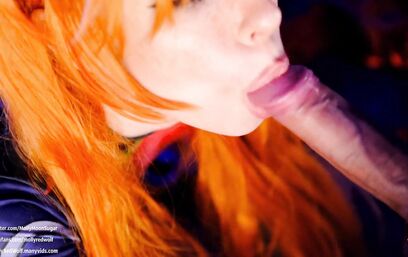 Мультяшный минет от топовой любительницы ролевых игр