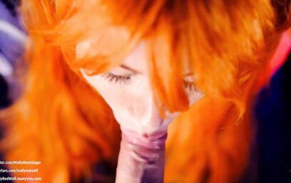 Мультяшный минет от топовой любительницы ролевых игр